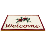 Brass Entryway Wall Decor - Timeless Welcome Plaque - Vintage Style
