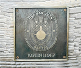 Bronze Home Name Plaque – Personalized Outdoor Sign