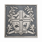 Custom Bronze plaque - Family Crest Plaques , Cast Bronze Plaques