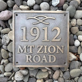 Custom Bronze Villa Signs – Personalized House & Office Nameplates