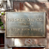 Custom Bronze Villa Signs – Personalized House & Office Nameplates