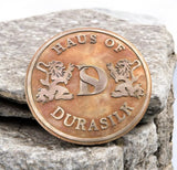 Custom Circular Bronze Address Signs