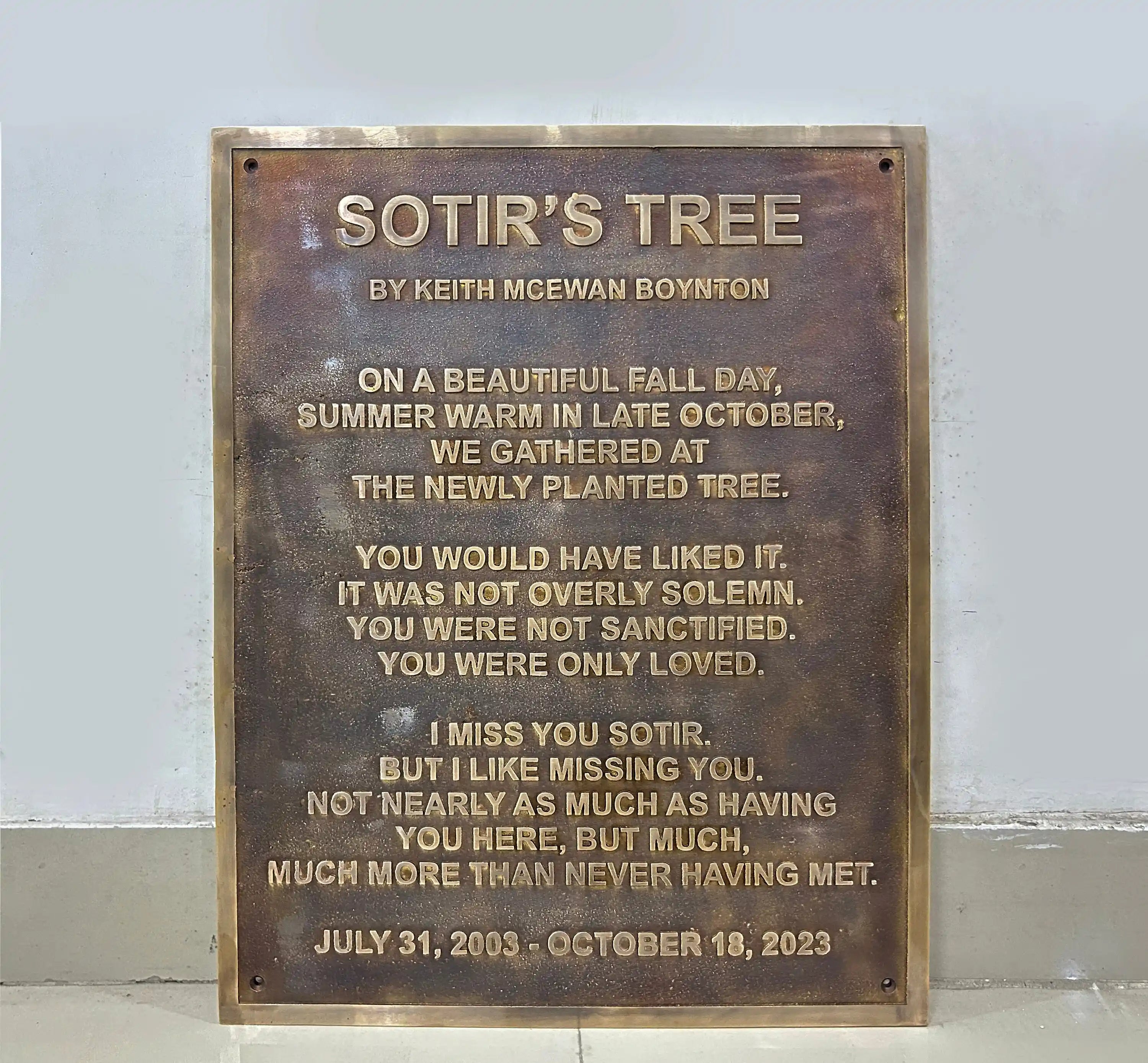 Custom Engraved & Cast Plaques BronzeBrass