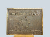 Customized Bronze Memorial Plaque