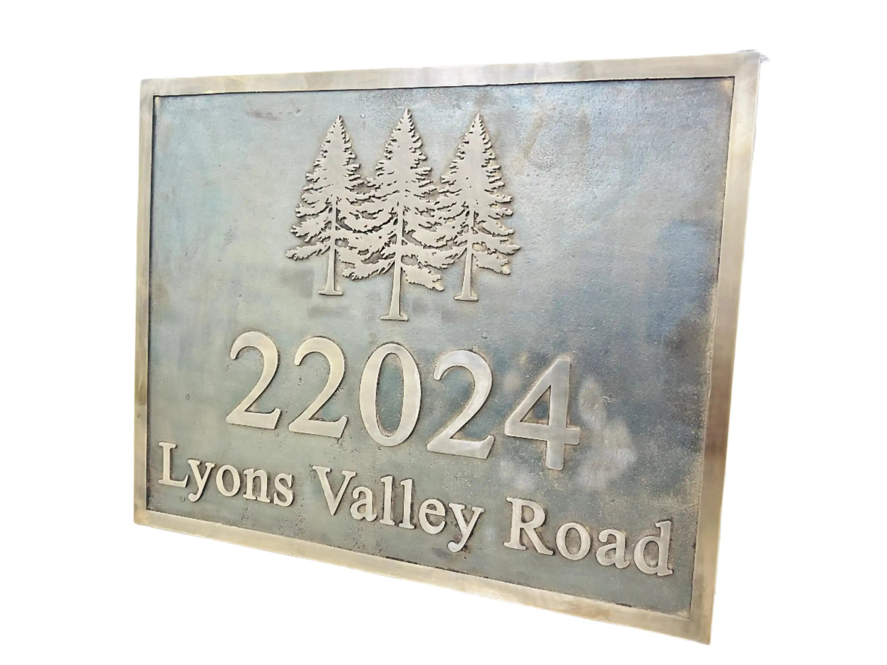 Customized cast bronze plaques - Heavy duty Historical markers