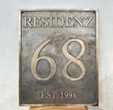 Customized cast bronze plaques - Heavy duty Historical markers