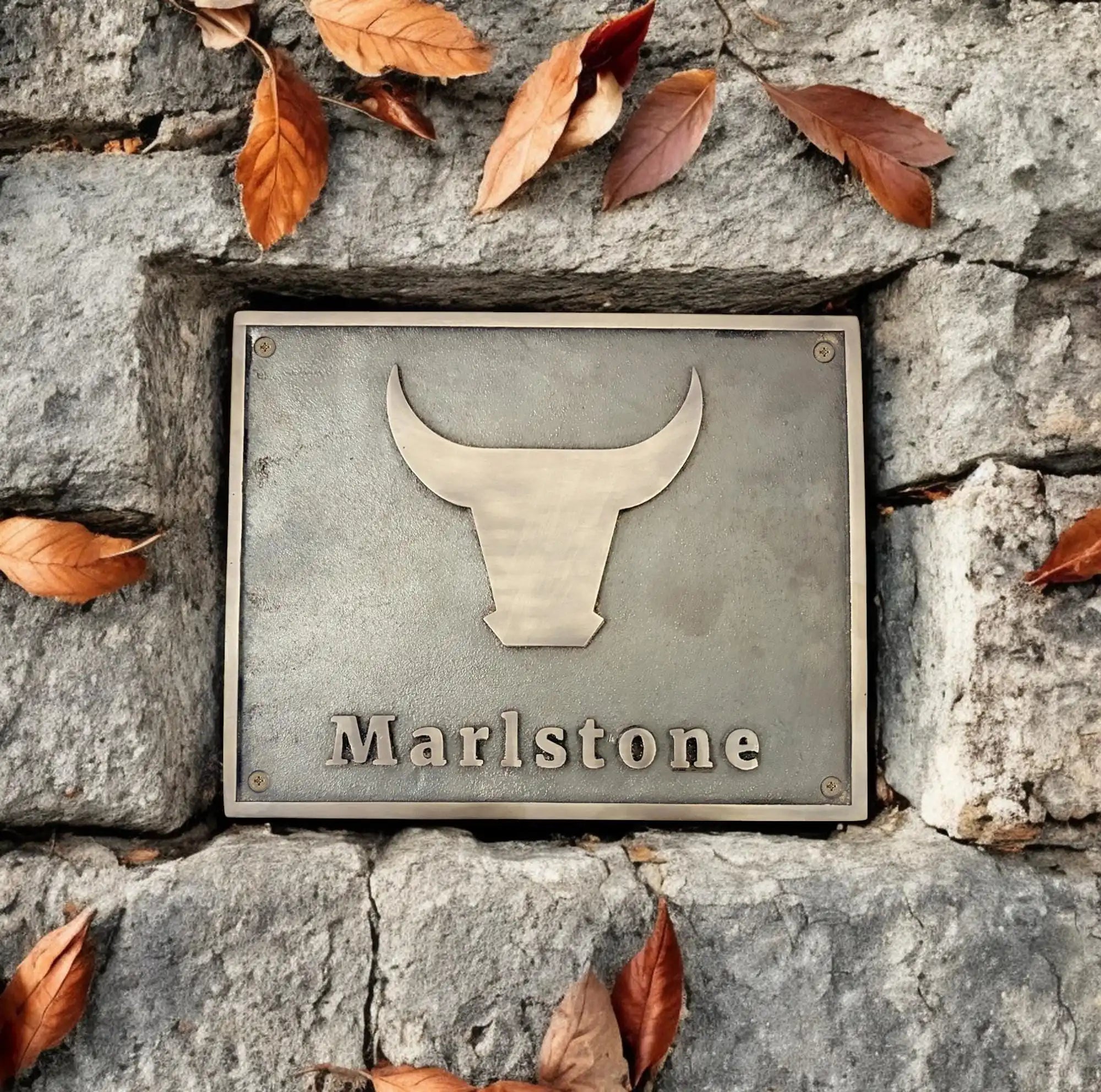 Custom plaques in oil-rubbed bronze - Personalized 3D plaque