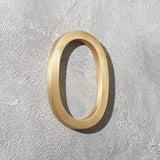 Decorative house numbers floating
