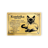 Custom Brass Pet Memorial Plaques | Personalized Engraved Pet Memorial Markers