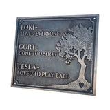 Bronze Memorial Plaques