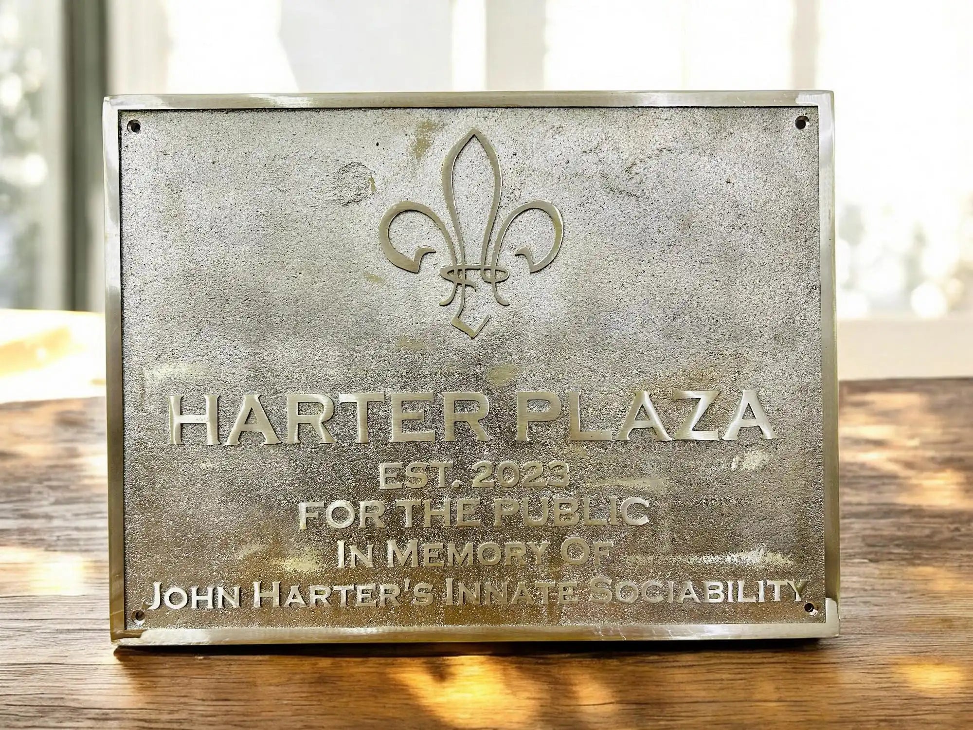 Personalized Brass Signs | Custom 3D Brass Plaques