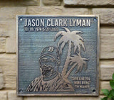 Personalized Solid Bronze Address Plaque