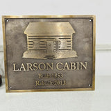 Architectural Brass Plaques for Buildings and Homes