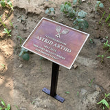 Bronze Memorial Plaque for loved ones with complete customization