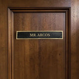 Name Plates for door