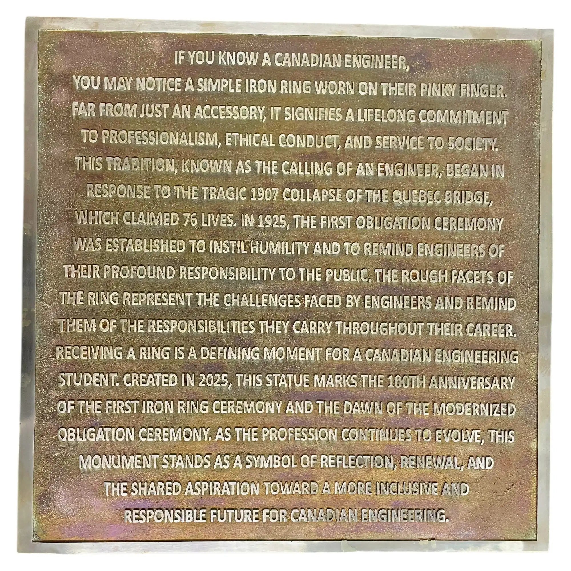 custom landmark plaque