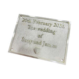 Custom Brass Plaque - Personalized for Every Occasion