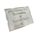 Custom Brass Plaque - Personalized for Every Occasion