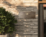 Custom Home Address Plaques | Bronze