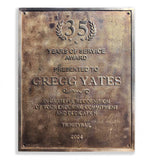 Personalized Cast Plaques - Any Text/Logo