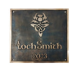Premium Custom Cast Plaques | Bronze/Brass