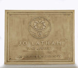 Cast Brass Customized sign plaques - Personalized long lasting signs