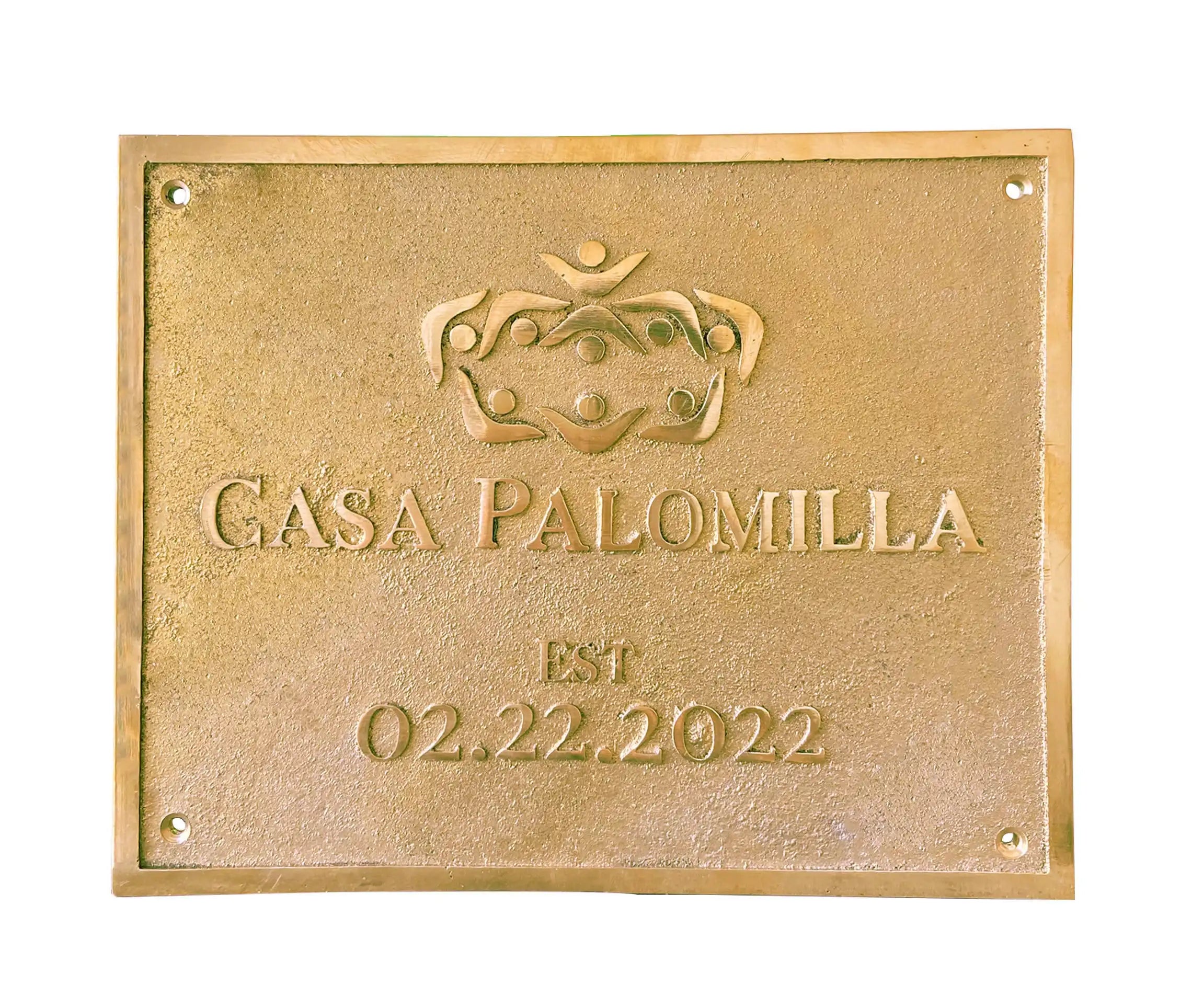 Cast Bronze/Brass custom signs & plaques