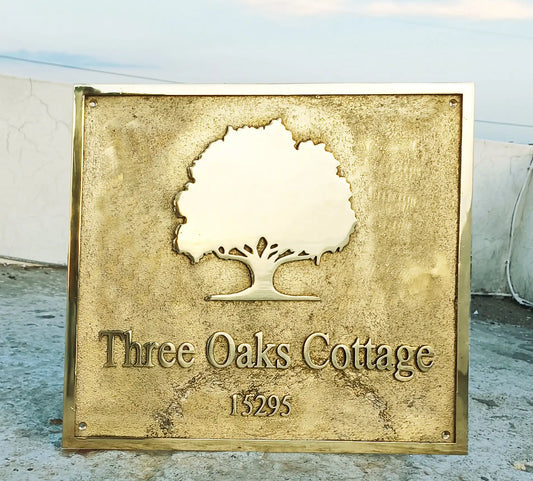 Cast Bronze/Brass custom signs & plaques