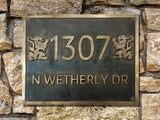 Cast Bronze/Brass custom signs & plaques