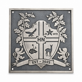 Custom Bronze plaque - Family Crest Plaques , Cast Bronze Plaques