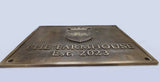 Custom Bronze Family Crest Coat of Arms Plaque