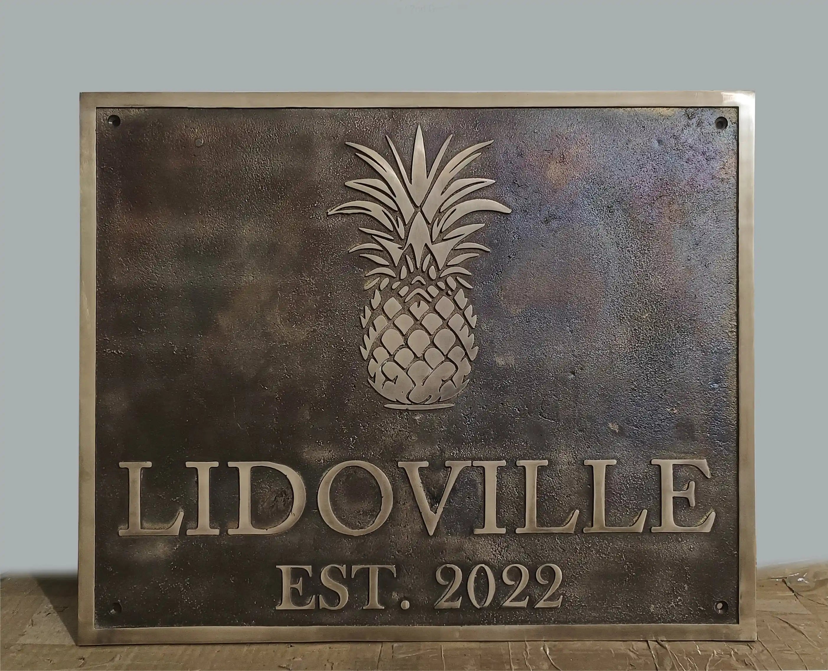 bronze plaques