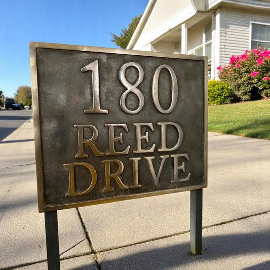 Customized Bronze Signs & Plaques – Personalized Oil-Rubbed Bronze Signs