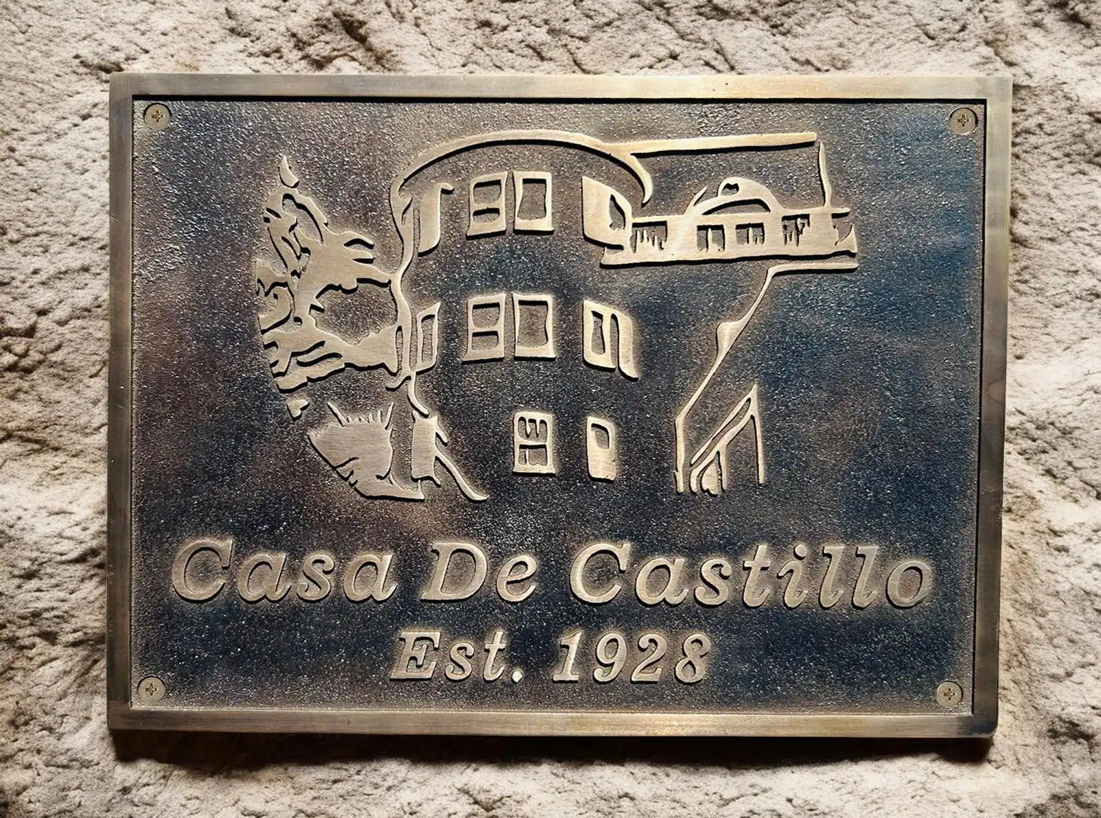 Customized Bronze Signs & Plaques – Personalized Oil-Rubbed Bronze Signs
