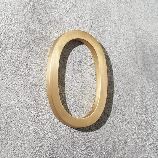 Decorative house numbers floating 
