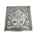 Custom Bronze plaque - Family Crest Plaques , Cast Bronze Plaques