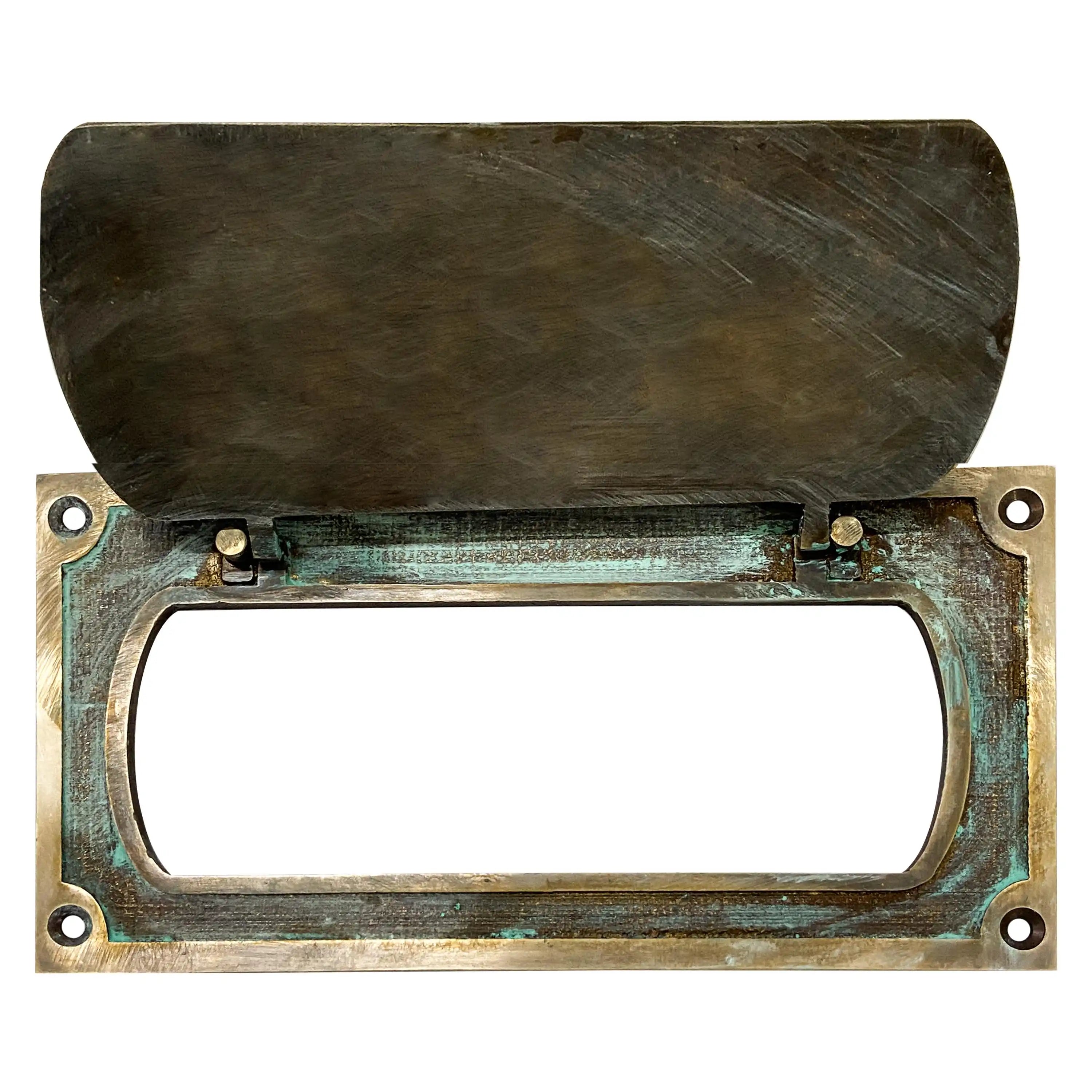 Personalized Mail Slot cast bronze