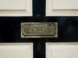 Personalized Mail Slot cast bronze