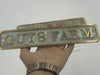 Handcrafted Personalized Bronze Plaques - Door Sign, Bronze Name Plate with Patina Finish